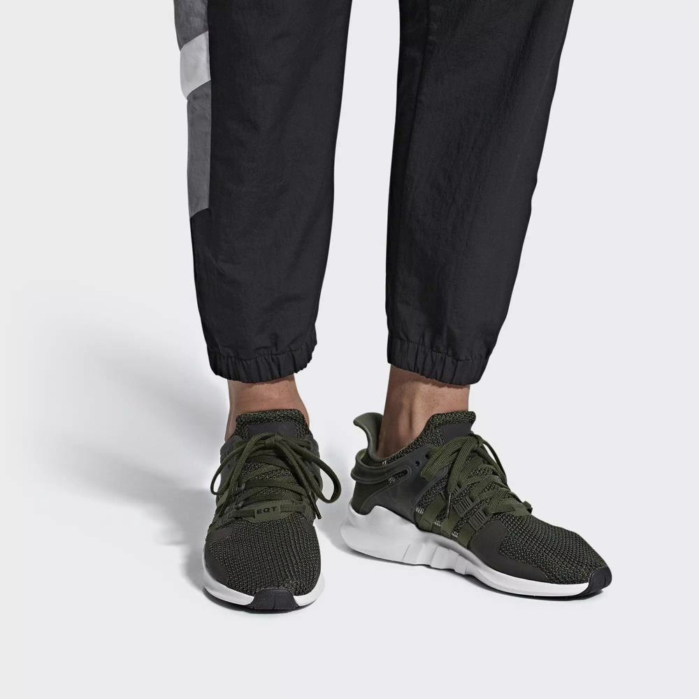 Adidas EQT Support ADV Tenis Verdes Para Hombre (MX-42110)